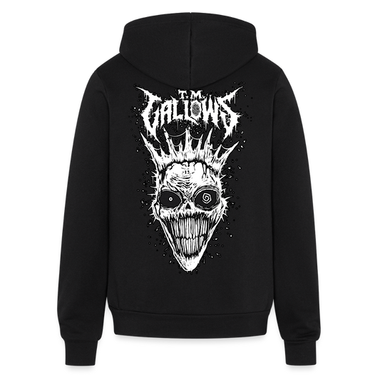 T.M. Gallows Tormented Full Zip Hoodie - black
