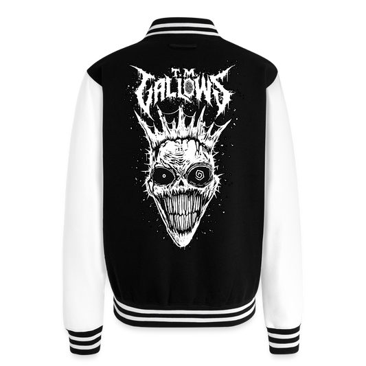 T.M. Gallows Letterman Jacket - black/white
