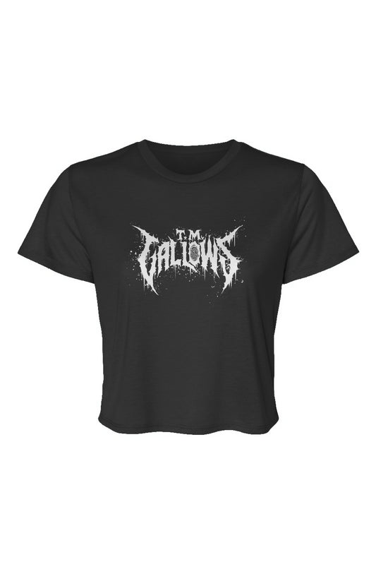 T.M. Gallows logo Women’s Cropped Tee