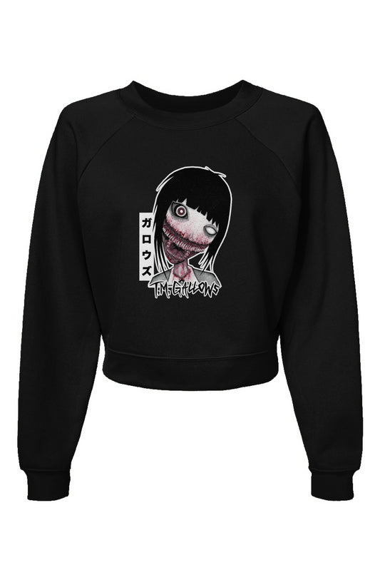 Manga Girl Women's Pullover Sweatshirt