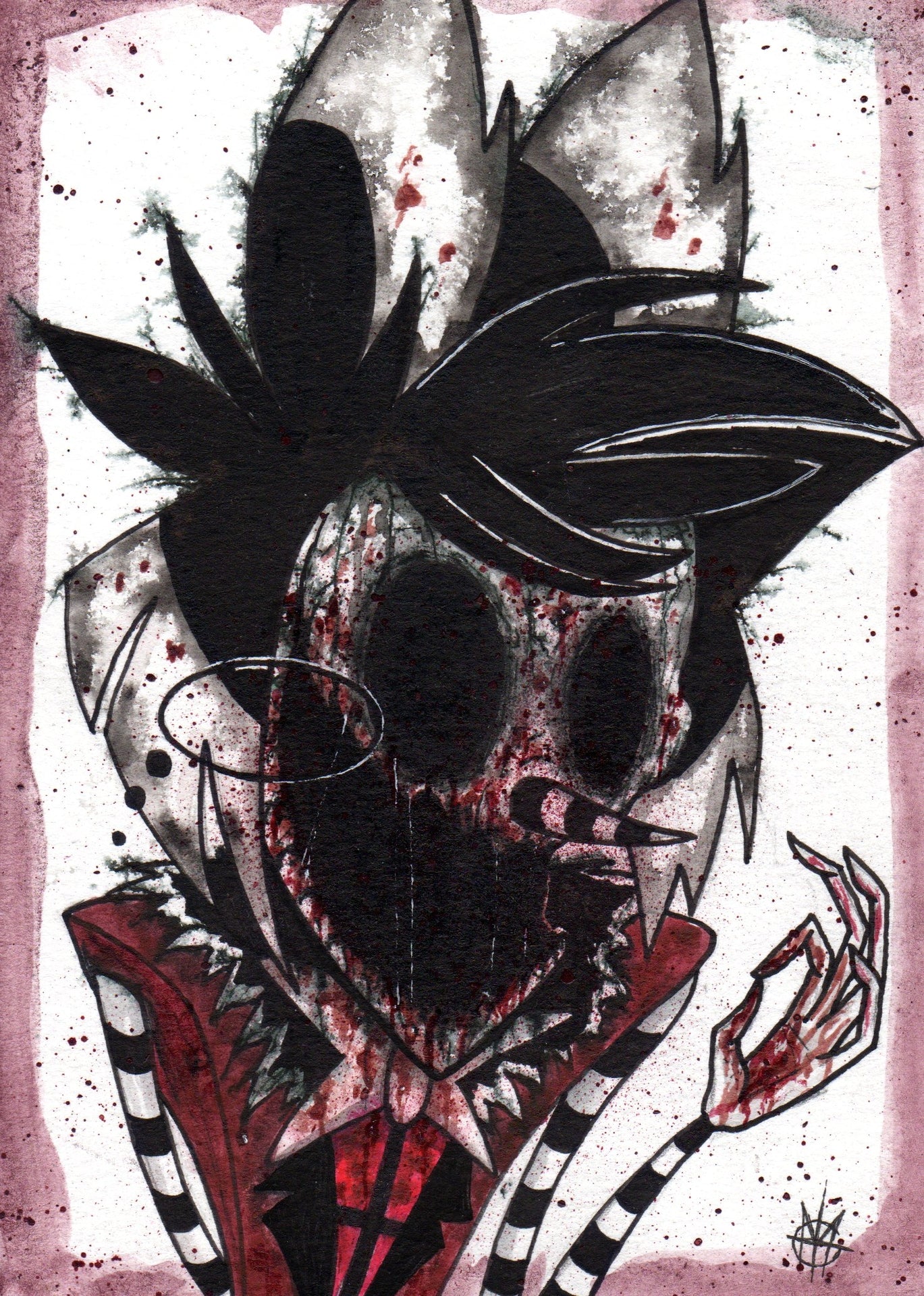 Alastor x Laughing Jack (Hazbin Hotel) - PRINT