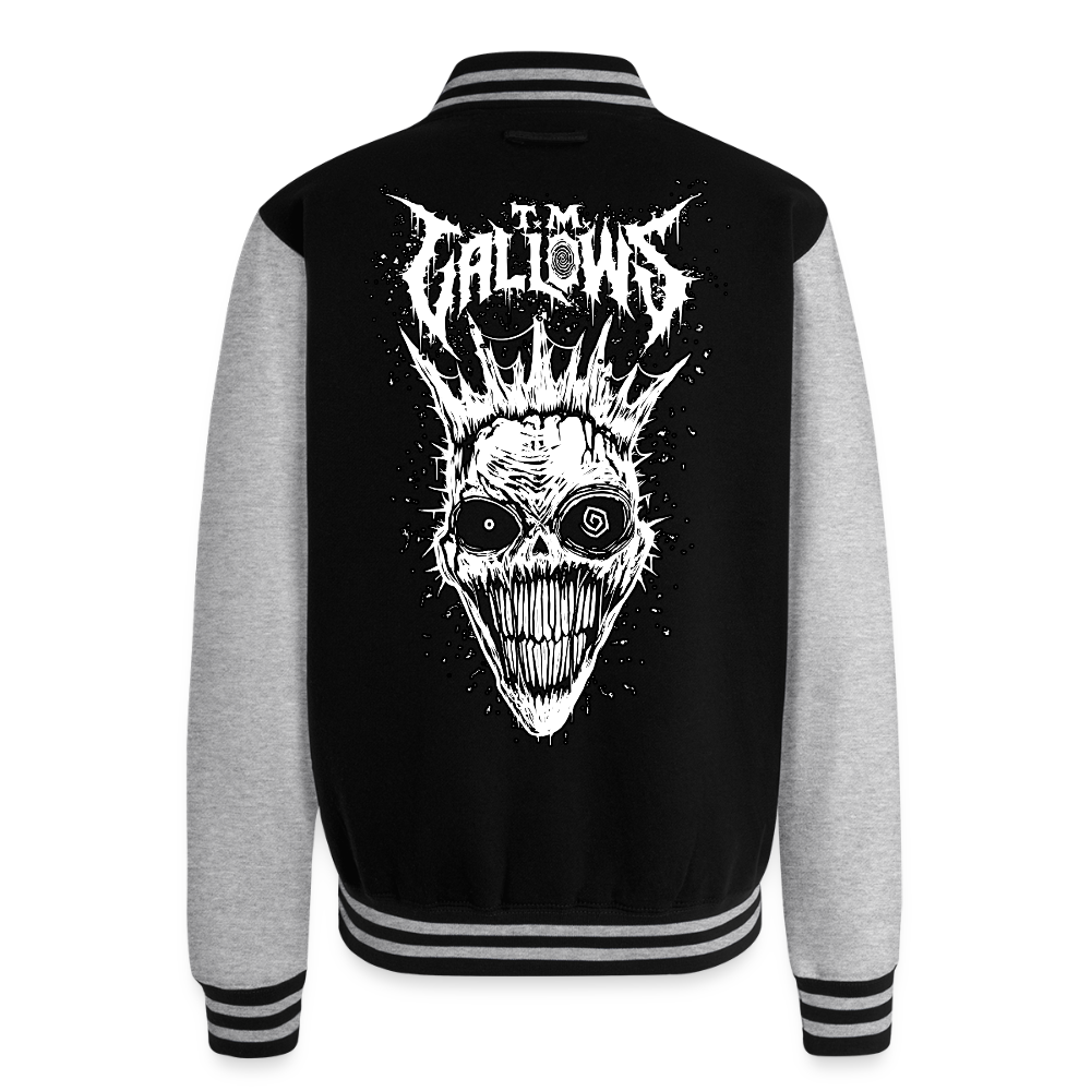 T.M. Gallows Letterman Jacket - black/heather grey