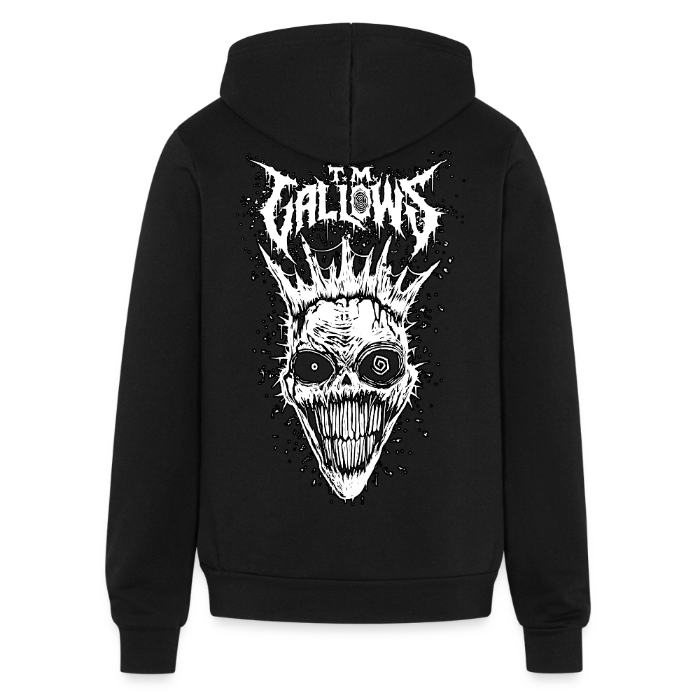 T.M. Gallows Tormented Full Zip Hoodie - black