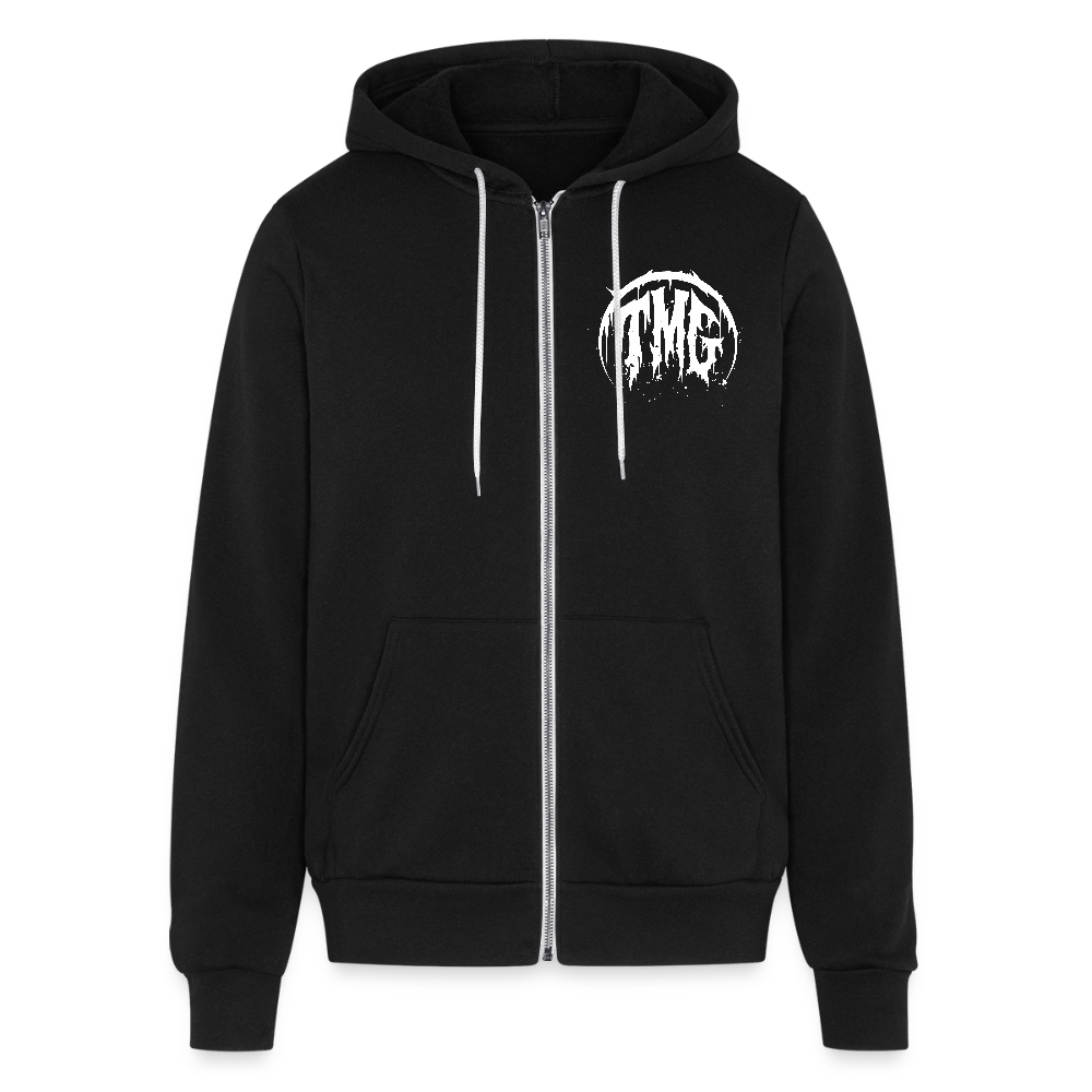 T.M. Gallows Tormented Full Zip Hoodie - black