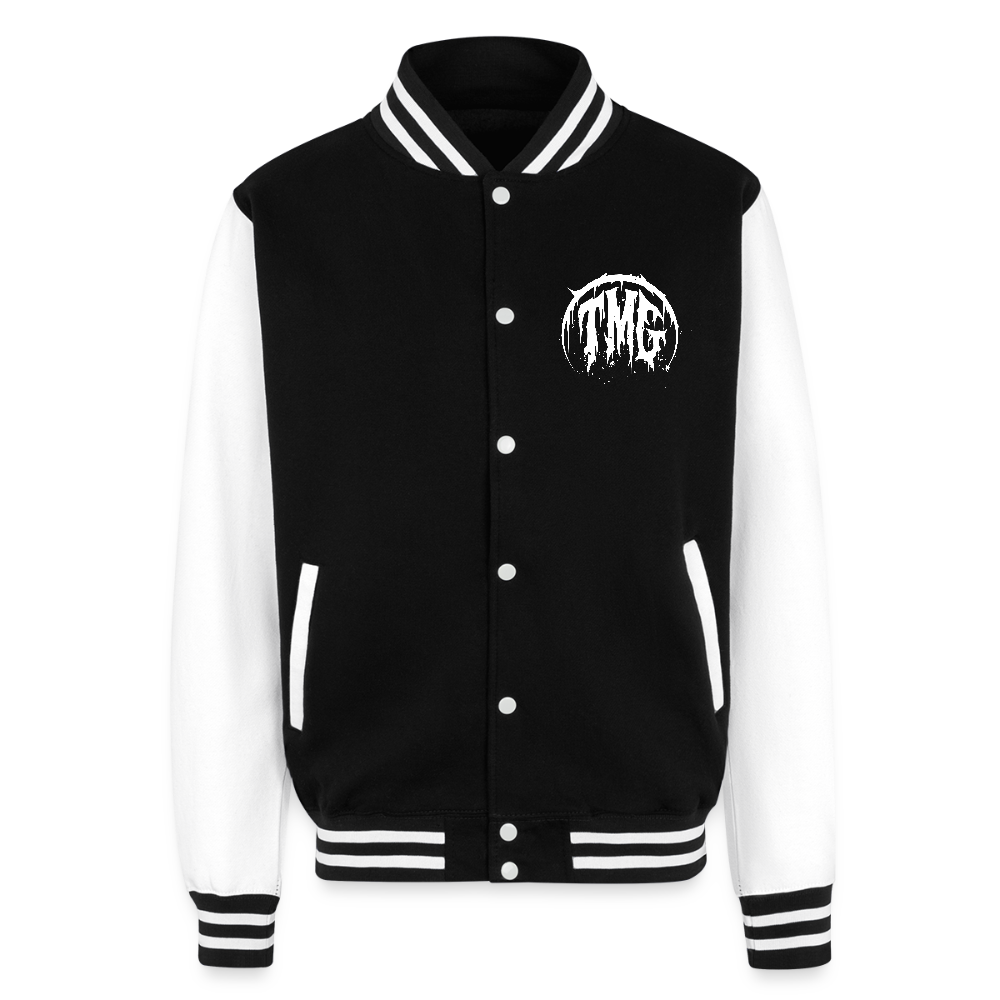 T.M. Gallows Letterman Jacket - black/white