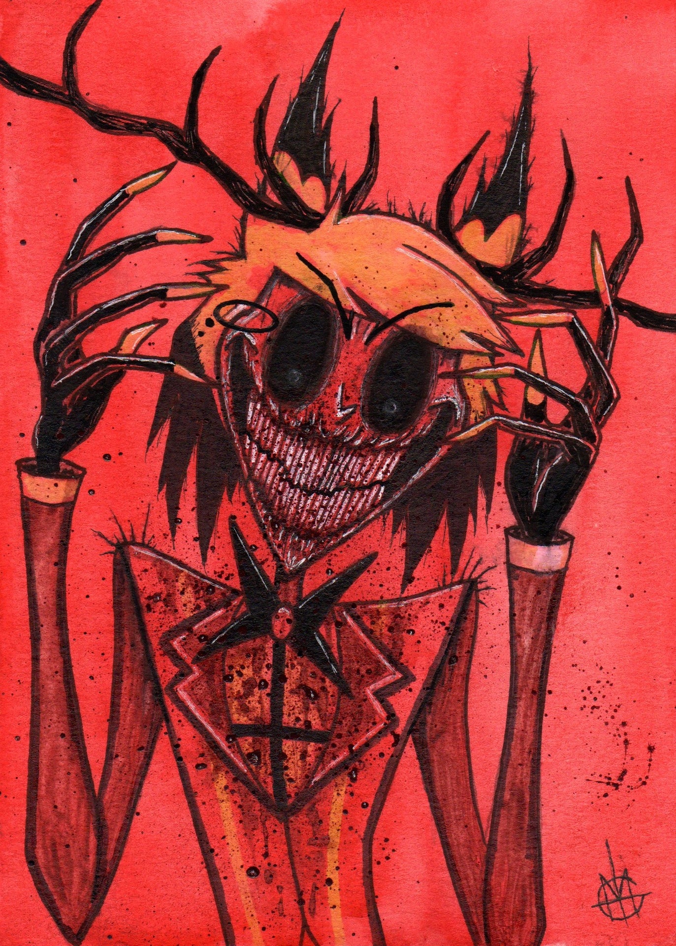 Alastor Demon (Hazbin Hotel) - PRINT
