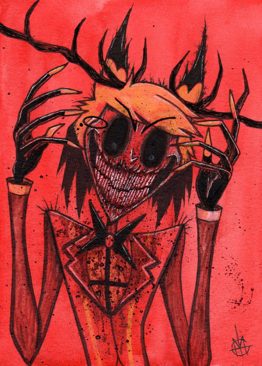 Alastor Demon (Hazbin Hotel) - PRINT