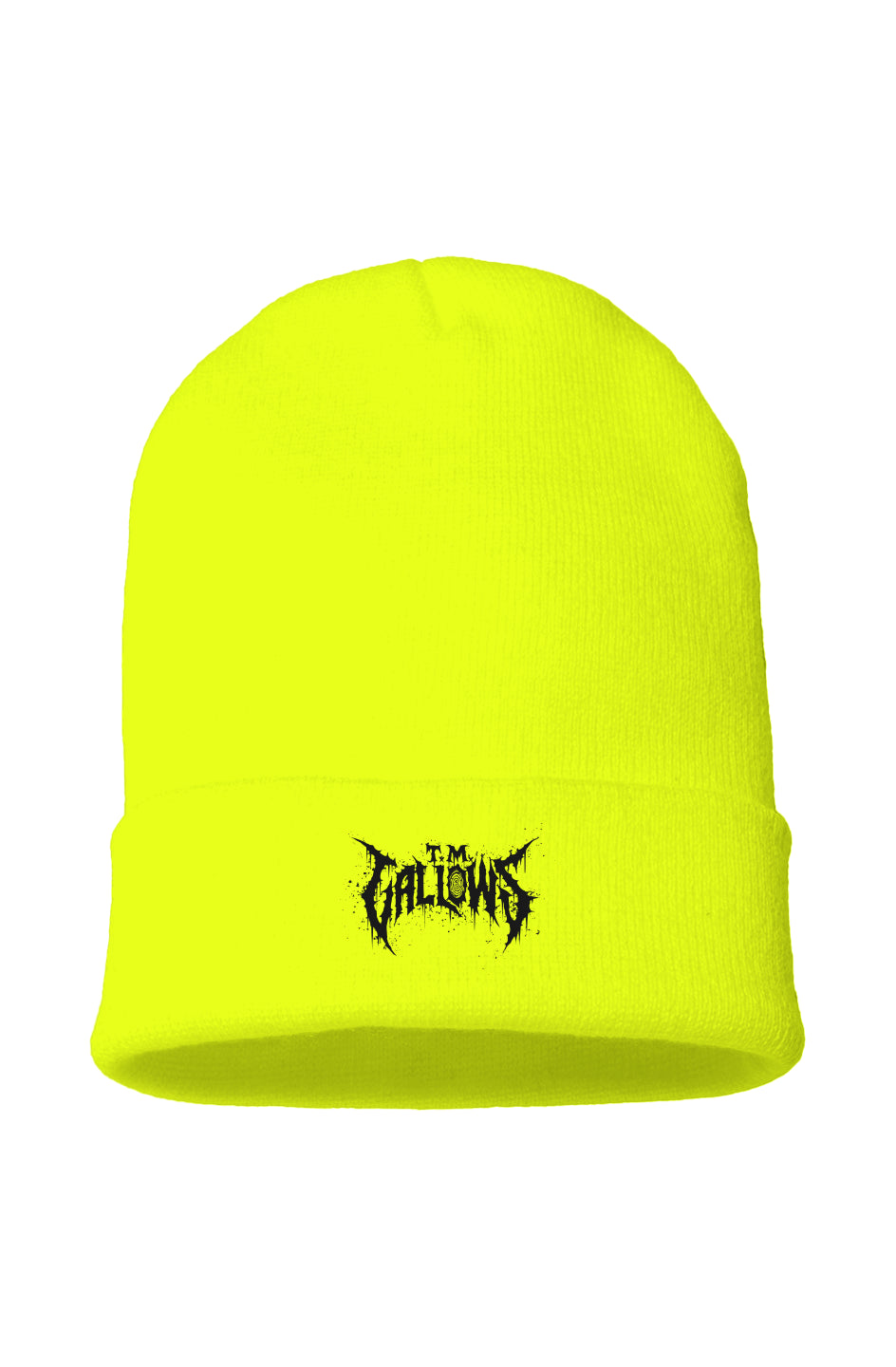 Neon Gallows 12" Cuffed Beanie