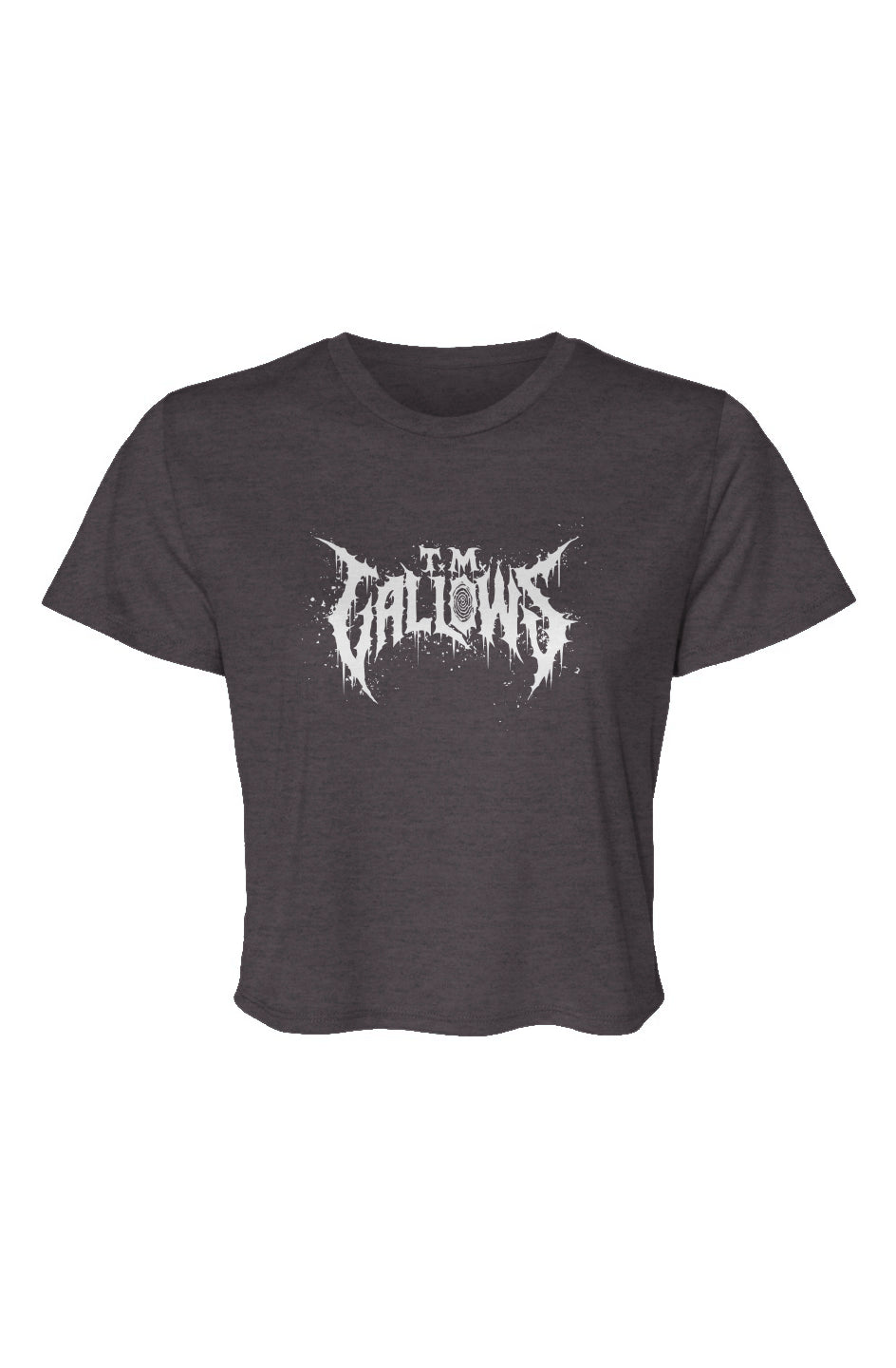T.M. Gallows logo Women’s Cropped Tee 