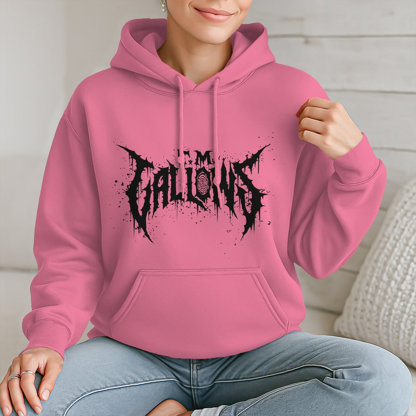 T.M. Gallows Neon Nightmare Hooded Sweatshirt