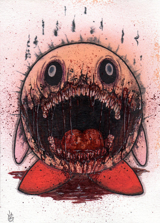 Zombie Kirby - PRINT